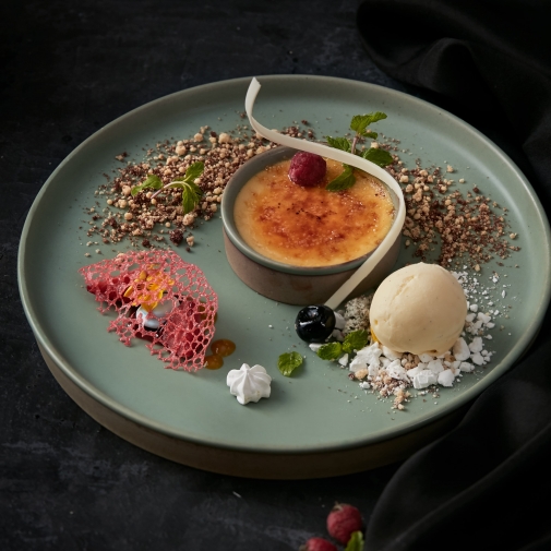 바닐라 크렘 브륄레 / Vanilla Crème Brulée