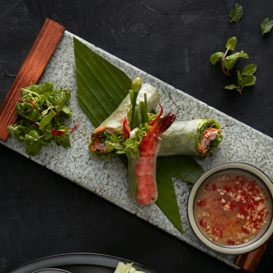 신선한 스프링 롤 / Fresh Spring Rolls