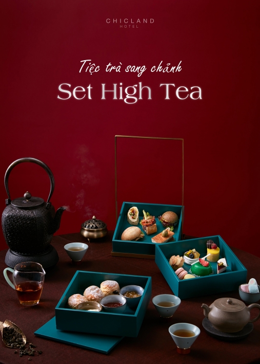 Tiệc trà sang chảnh cùng Set High Tea